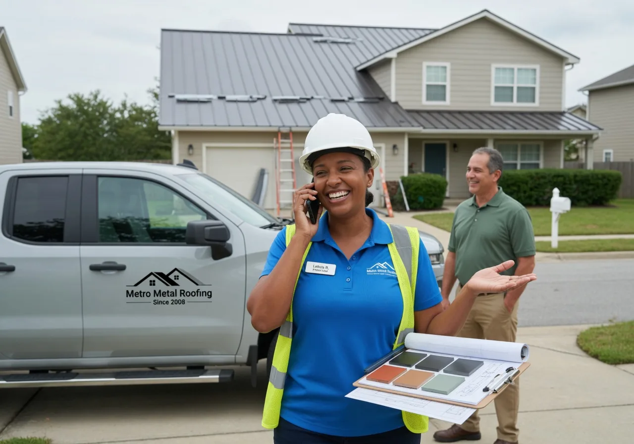 Metal Roof Repair in Huxford, AL