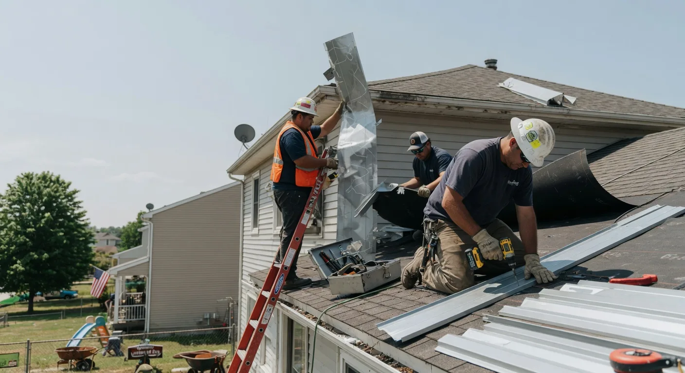 Metal Roof Repair in Huxford, AL